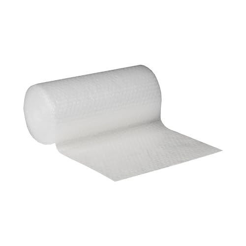 Duck Brand Small Bubble Cushioning Wrap for Moving & Shipping - 175 FT Bubble Packing Wrap for Extra Protection Packaging Boxes & Mailers - Clear Bubble Roll Moving Supplies, Perforated Every 12 IN