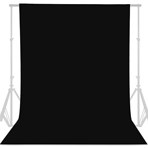 GFCC 8FTX10FT Ivory Backdrop Background for Photography Photo Booth Backdrop for Photoshoot Background Screen Video Recording Parties Curtain