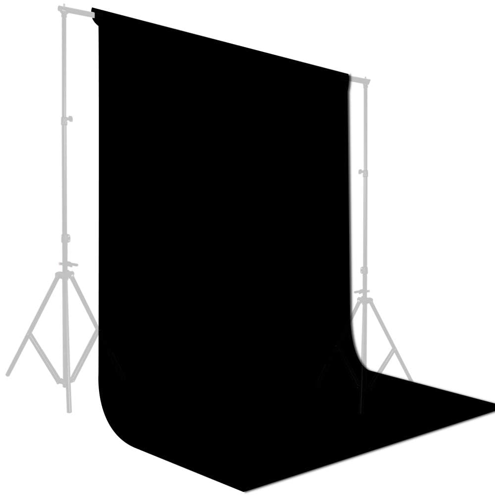 GFCC 8FTX10FT Ivory Backdrop Background for Photography Photo Booth Backdrop for Photoshoot Background Screen Video Recording Parties Curtain