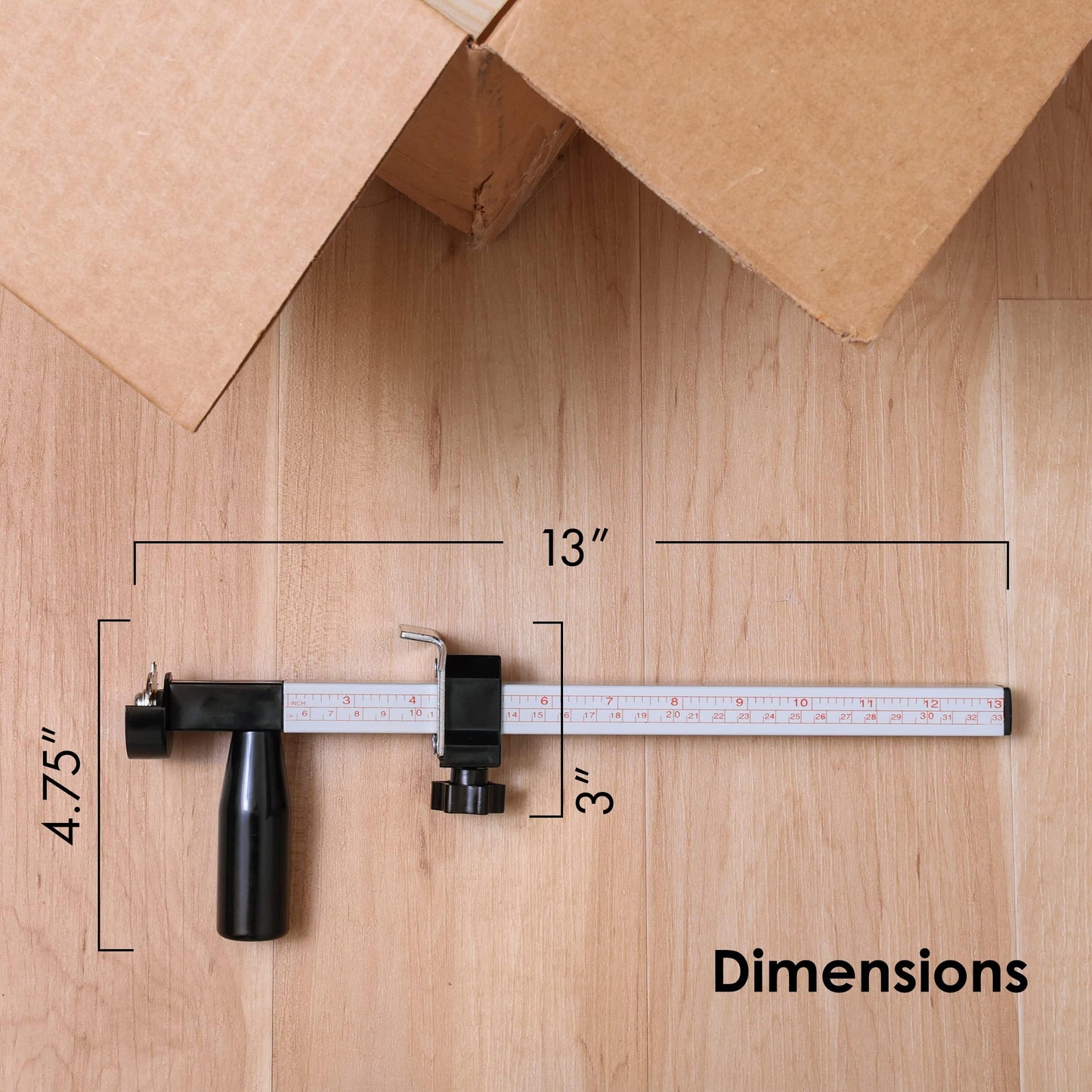 Box Resizer Tool with Scoring Wheel - Cardboard Box reducer to Customize Shipping Boxes - Box scorer Tool